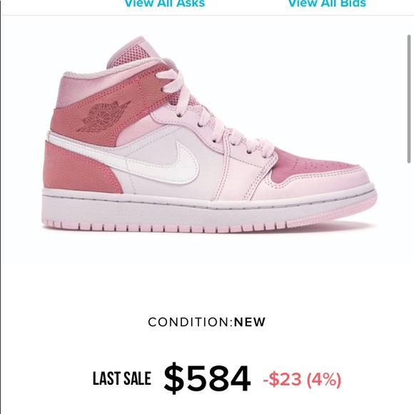 Pink nike jordans - Picture 2 of 2